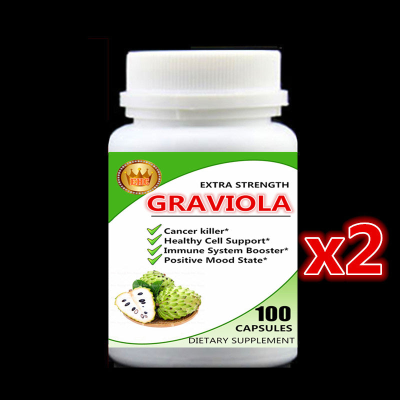 Soursop Graviola Extract Healthy Cell Support, Immune System Booster, Guanabana
